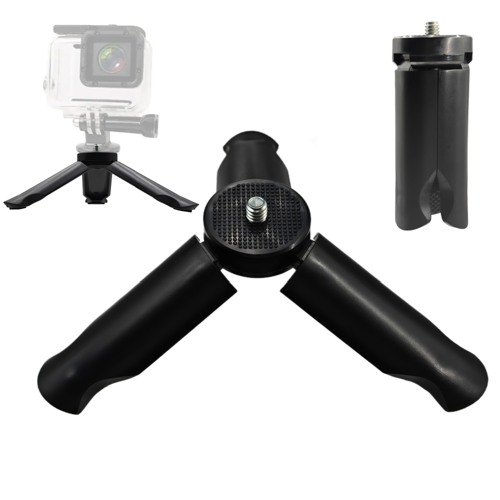 Photography Video Lighting Kit With Adjustable Tripod Stand - Mini-Stativ mit 1/4-Zoll-Schraube für DJI Pocket