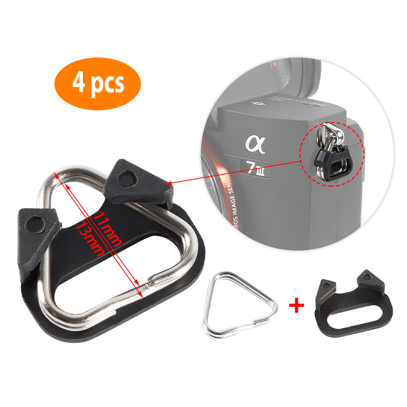 Macro Photography Lighting Kit - 4Pcs Gürtel Haken Kamera Schulter Gurt