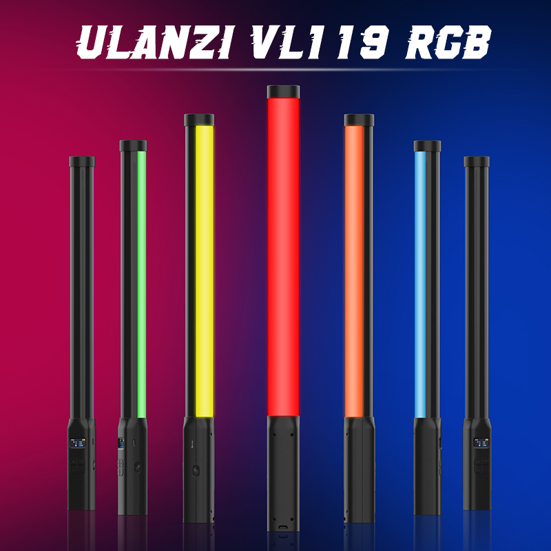 Photography Lighting Wand - Ulanzi VL119 Handheld RGB Bunte Stick