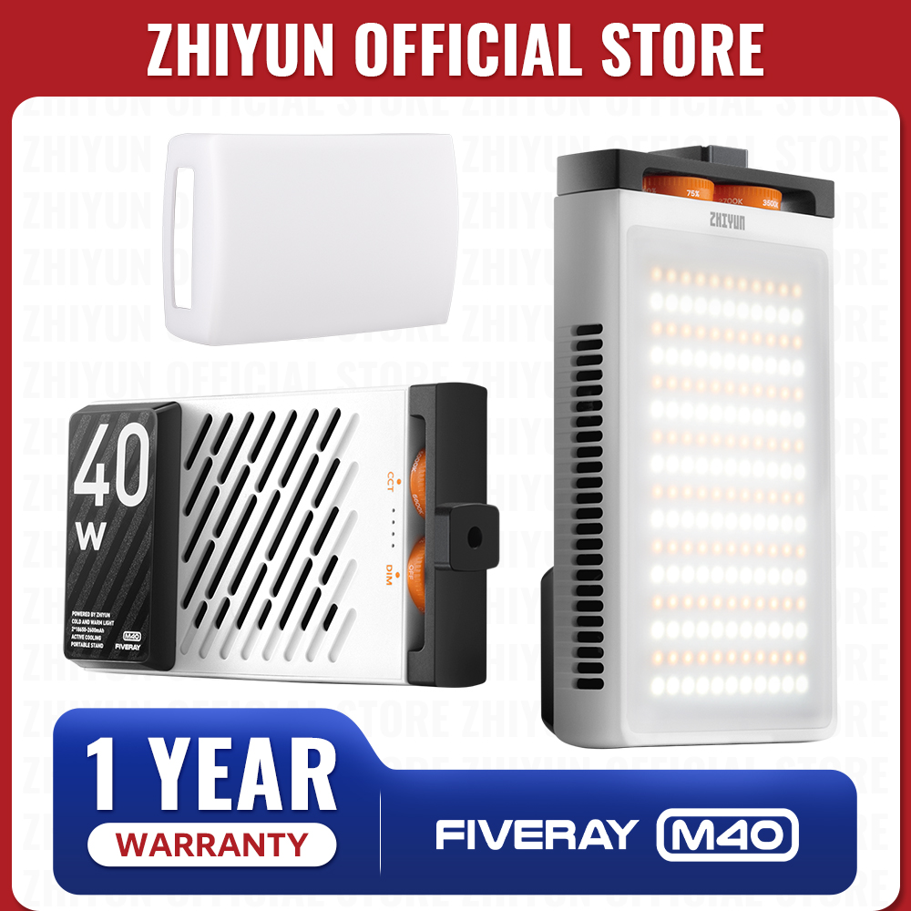Photography Lighting For Indoor - ZHIYUN Offizielles FIVERAY M40 40W LED-Licht