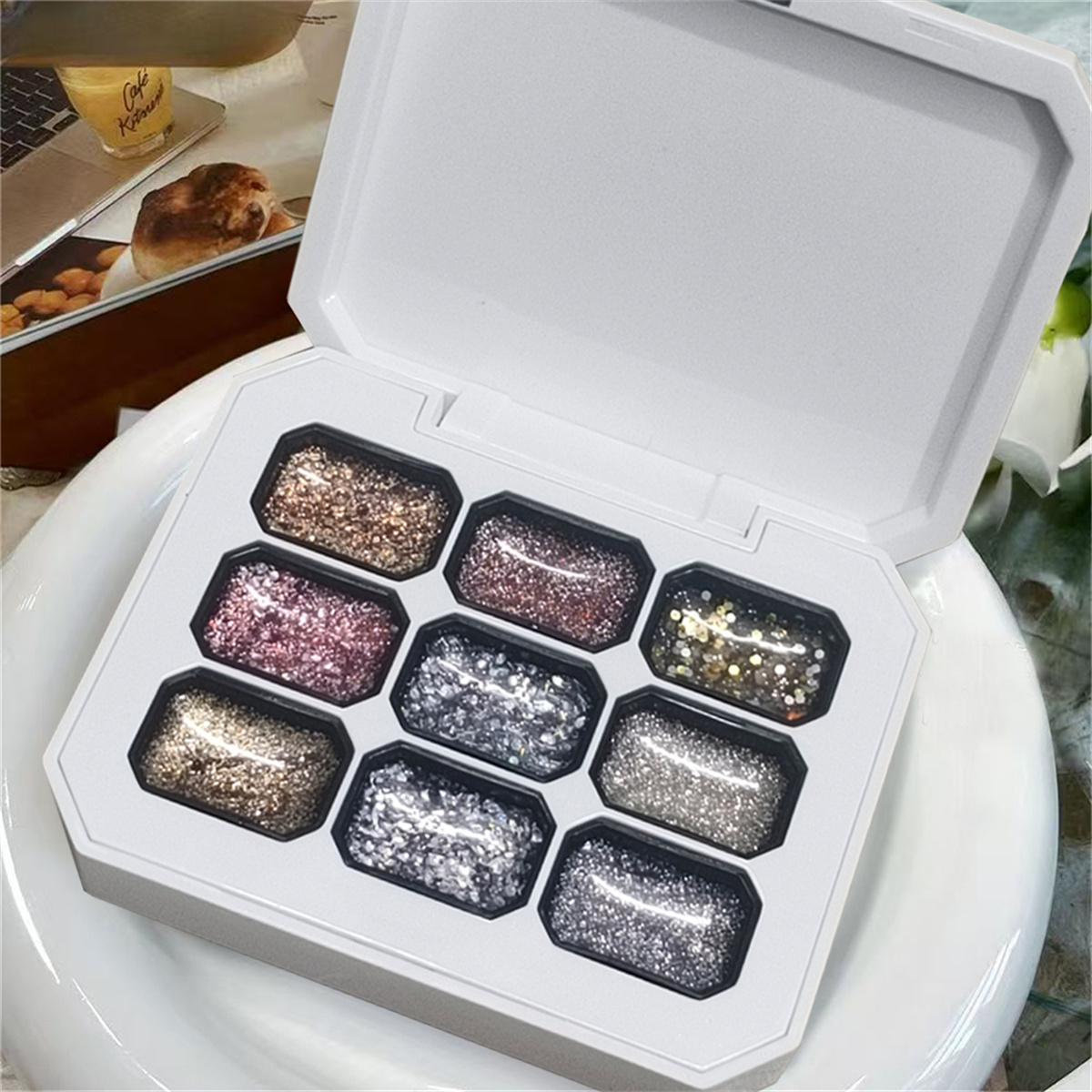 Photography Lighting Gels - 1 Stück 9 Farben Starburst Glitter