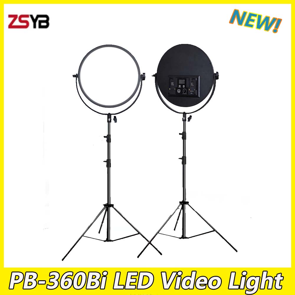 Photography Lighting For Indoor - Zsyb PB-360Bi führte Video licht 60w