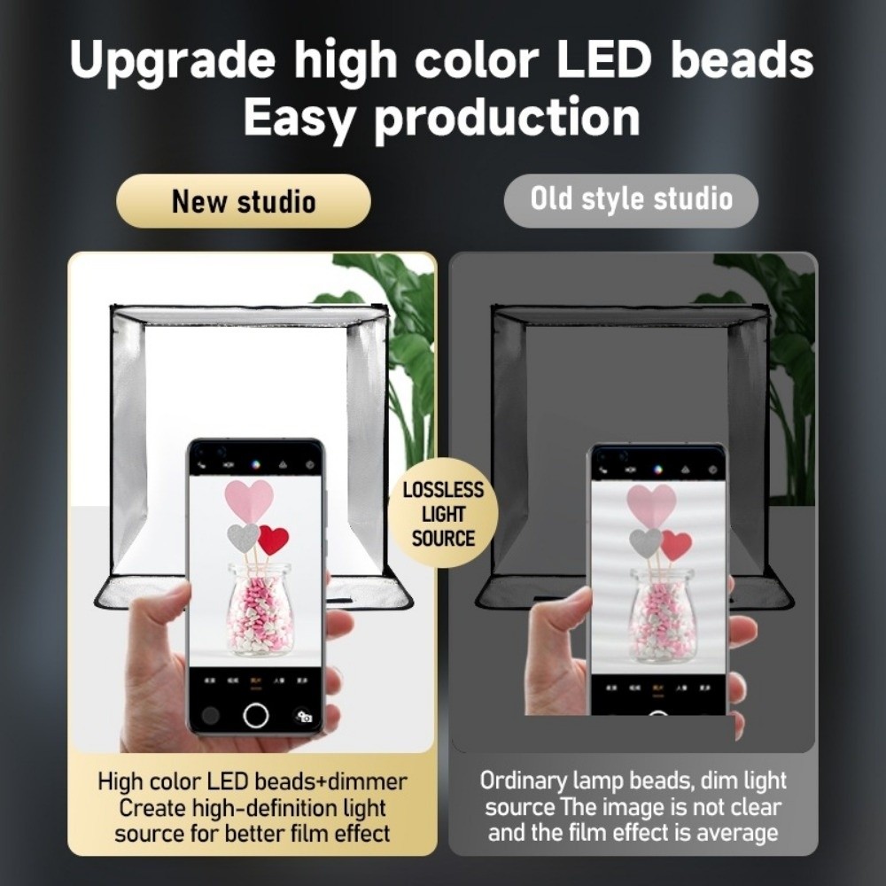 Photography Lighting Board - 45/65 cm LED Soft Light Box