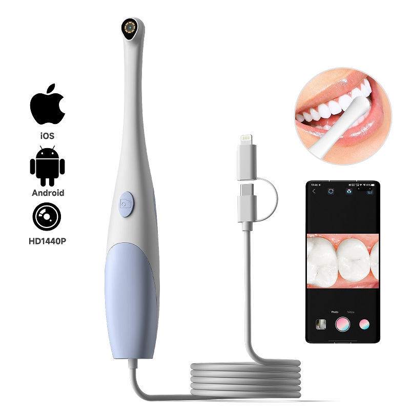 Photography Lighting Handheld - Orale Endoskopkamera 1440P Foto- und Video-Handendoskop