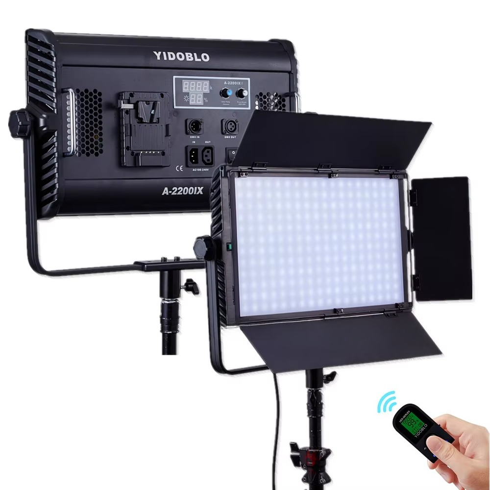 Photography With Lighting - Yidoblo A-2200IIX Chinesisches Videolicht 7000LM CRI