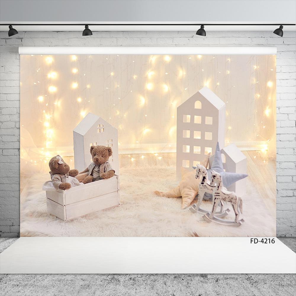 Photography Lighting Portrait - Weihnachten Licht String Spielzeug Bär Pferd