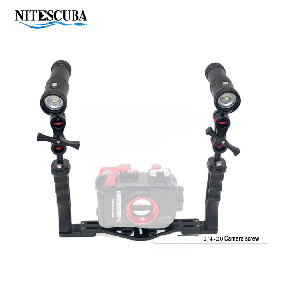 Photography Video Lighting Kit - Nitescuba Tauchfotografie-Set: Passende Tray-Kombi-Ausrüstung mit 2000