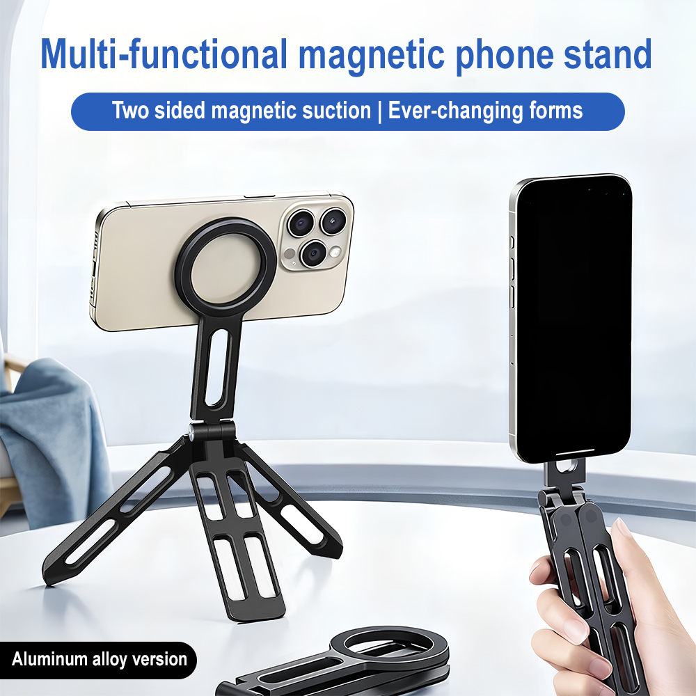 Photography With Lighting - Magnetischer Handyhalter Vierachsig 360° ° Drehbarer,