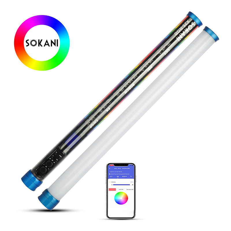 Sokani X25 RGB LED Videoleucht – Photography Lighting Wand Bewertung und Preis