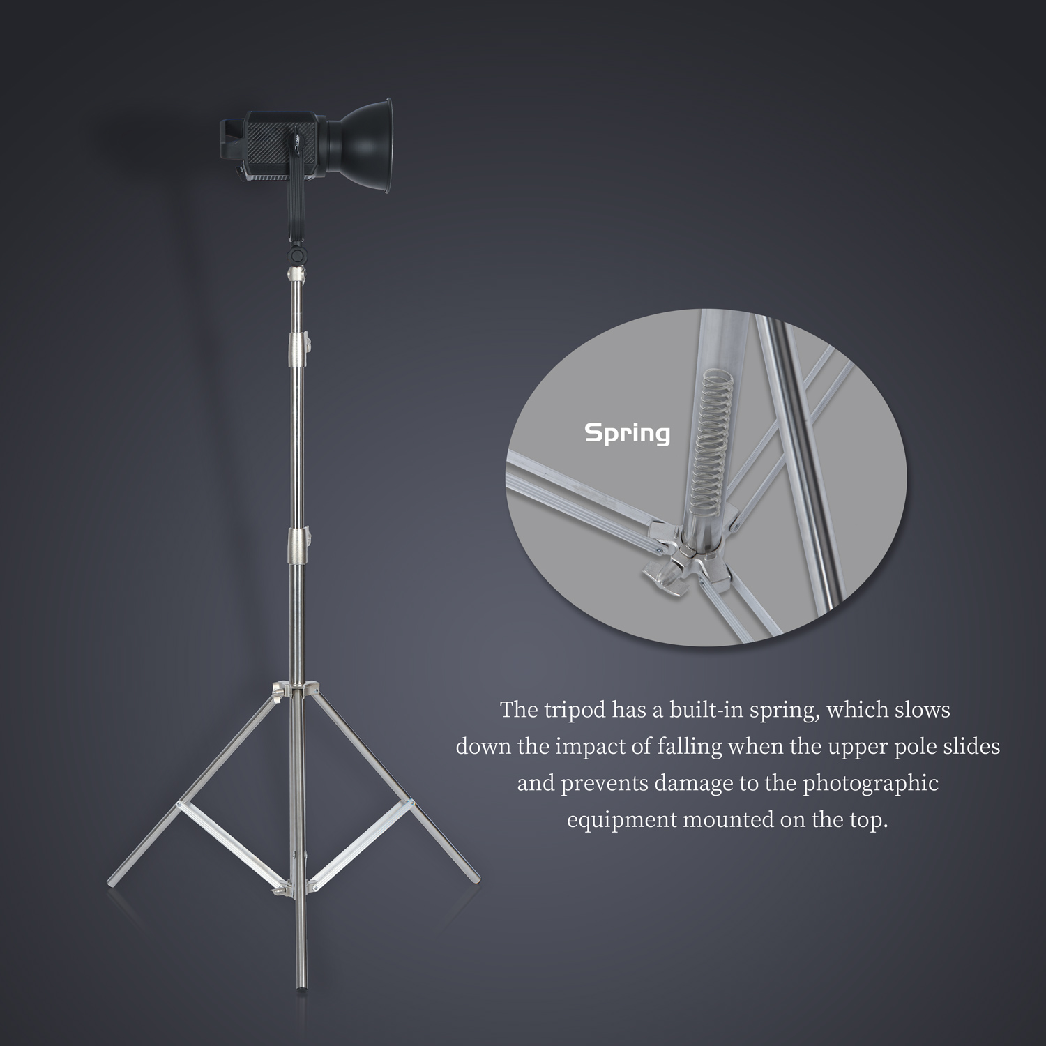 SH 2,8 M Edelstahl Licht Stehe – Photography Video Lighting Kit With Adjustable Tripod Stand Bewertung und Preis