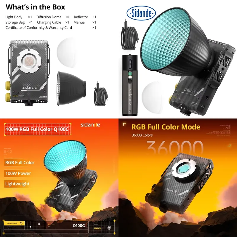 Marke für Sidande Q100C Q100Li – Photography With Lighting Bewertung und Preis
