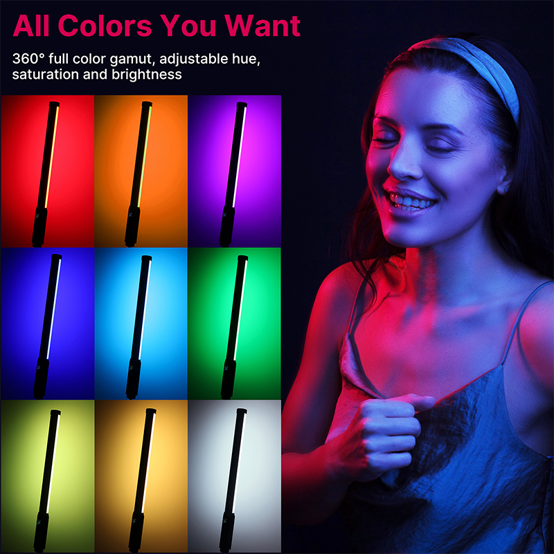 Ulanzi VL119 Handheld RGB Bunt – Photography Lighting Wand Bewertung und Preis