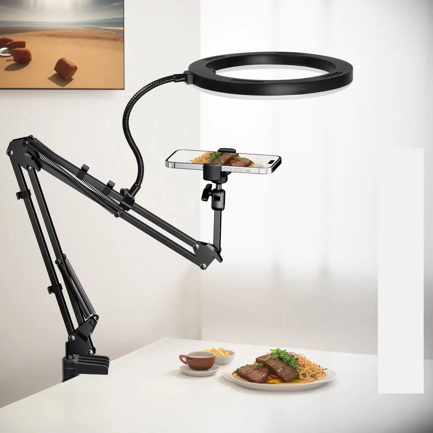 Live Stand Handy Professionell – Photography Video Lighting Kit With Adjustable Tripod Stand Bewertung und Preis
