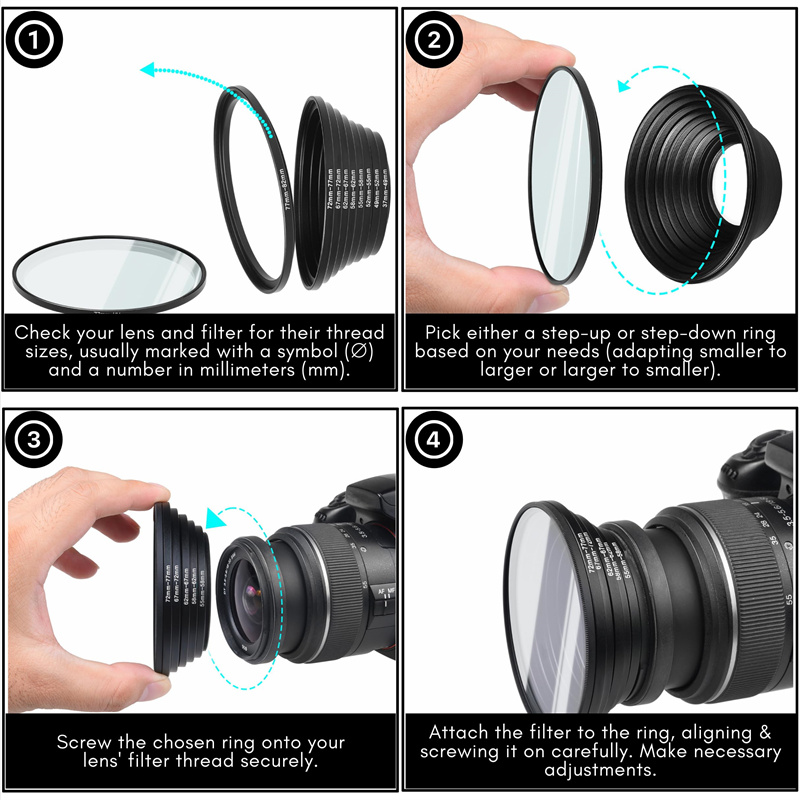 18 Stück Kameraobjektivfilter  – Macro Photography Lighting Kit Bewertung und Preis