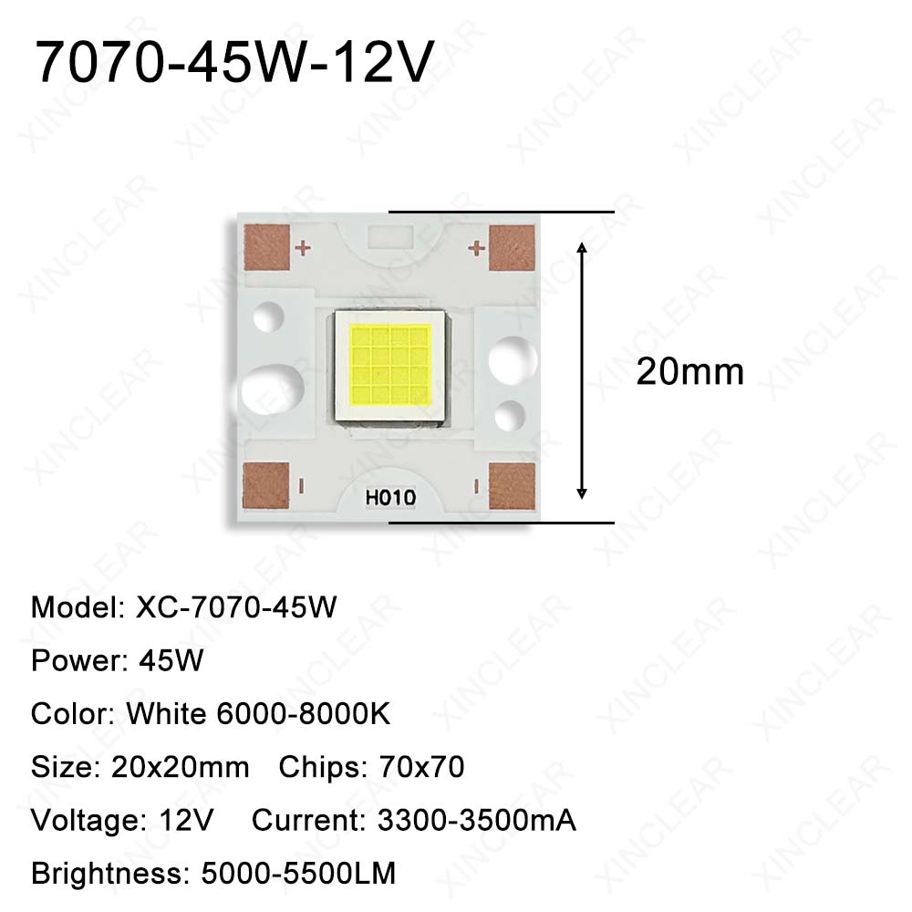SMD 5050 7070 LED-Chip 20 W 45 – Photography Lighting Board Bewertung und Preis