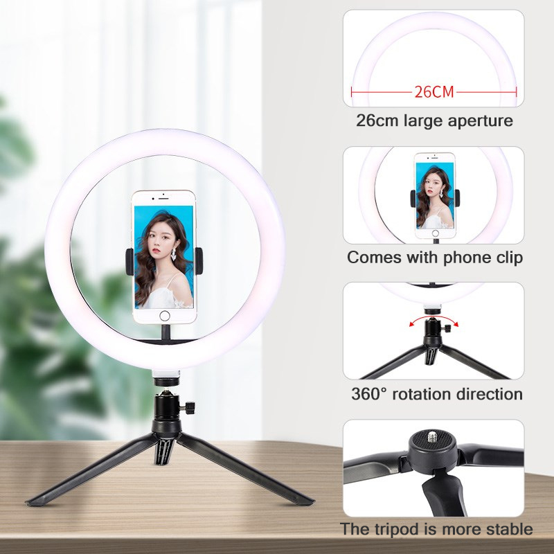 26 cm 10 zoll Led Ring Selfie  – Photography Lighting Wand Bewertung und Preis