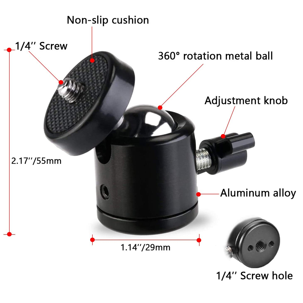 Terebento 1/4 Schraube Loch St – Photography Video Lighting Kit With Adjustable Tripod Stand Bewertung und Preis