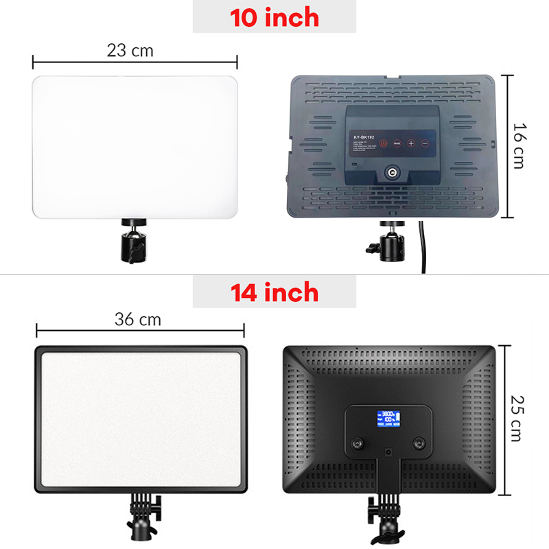 14 Zoll 10 Zoll LED-Videoleuch – Photography Lighting Board Bewertung und Preis