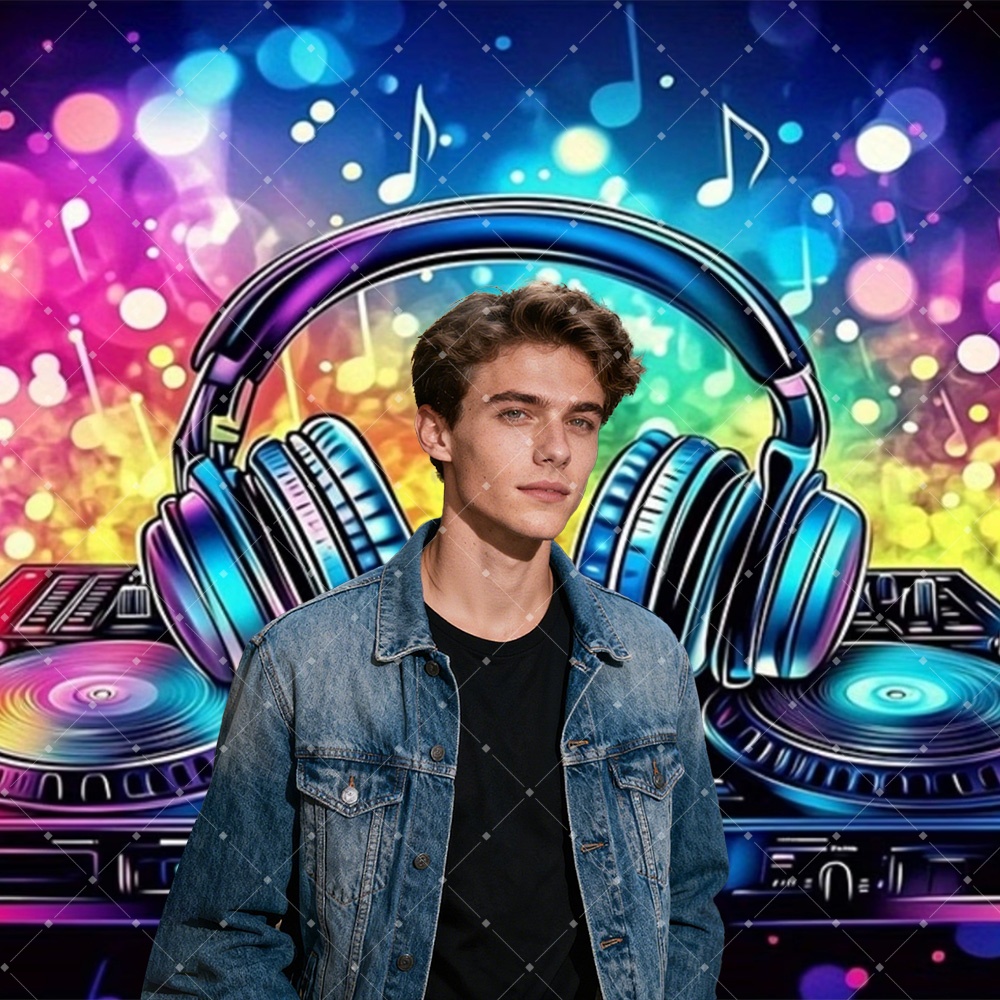 Hip-Hop-Musik, DJ-Party-Dekora – Photography Lighting Product Bewertung und Preis