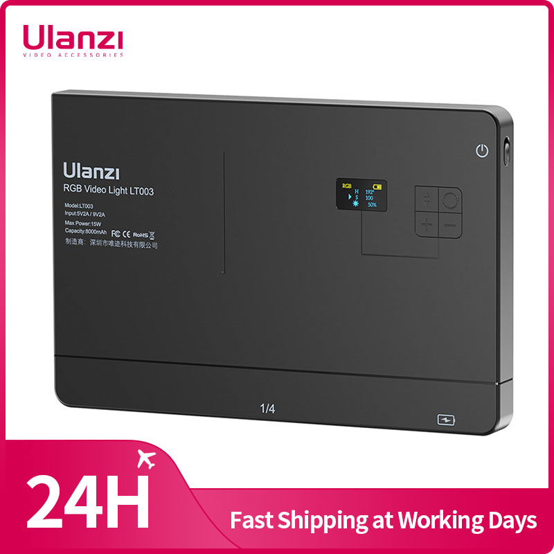 Ulanzi LT003 15 W RGB-Videoleu – Photography Lighting Board Bewertung und Preis