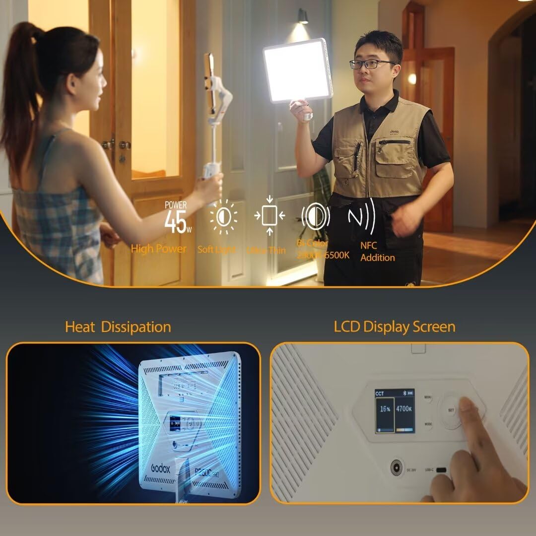 Godox P260C Pro LED-Videoleuch – Photography Lighting Board Bewertung und Preis