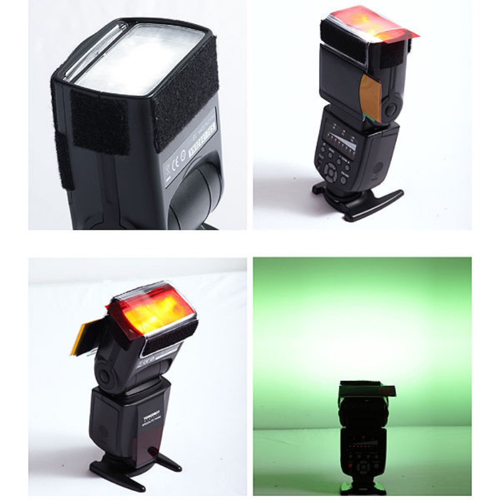 12 Farben Kamera-Blitzfilter-S – Photography Lighting Gels Bewertung und Preis
