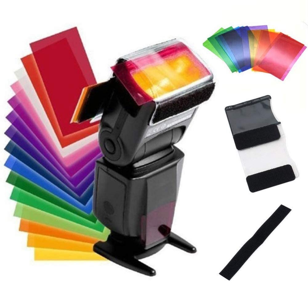 12 Farben Kamera-Blitzfilter-S – Photography Lighting Gels Bewertung und Preis