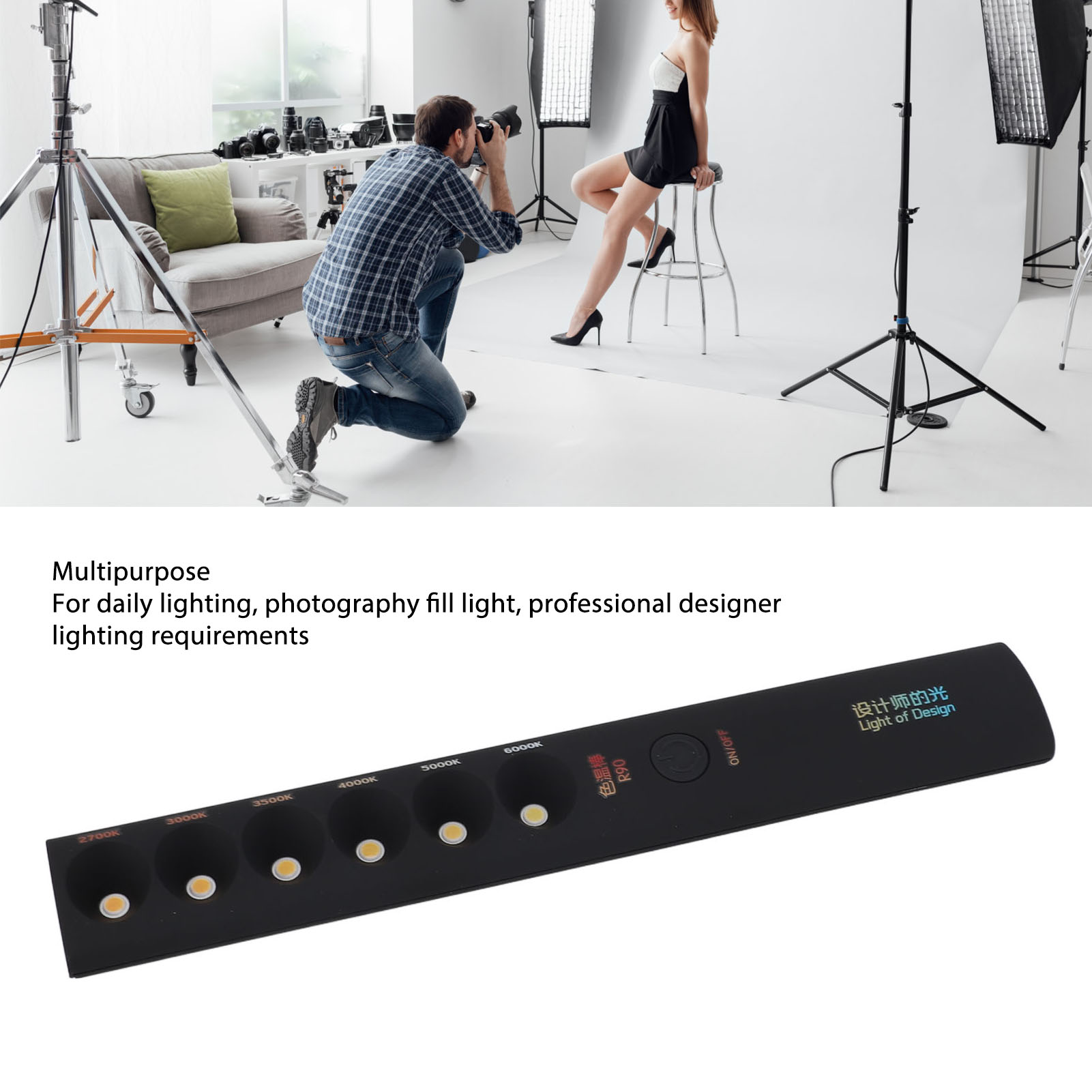 Videoleuchtenstab, tragbare Fa – Photography Lighting Wand Bewertung und Preis