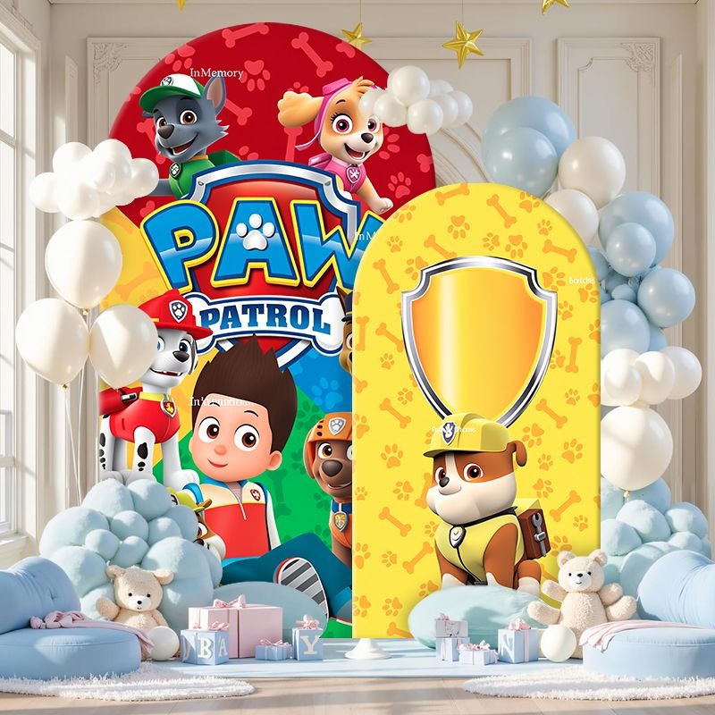 Paw Patrol Bogen-Hintergrundbe – Photography Lighting Backdrop Bewertung und Preis