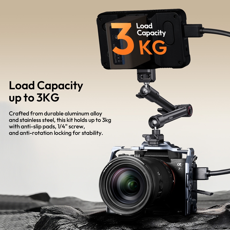 Ulanzi HD02 Magic Arm Kit 10 Z – Photography Video Lighting Kit With Adjustable Tripod Stand Bewertung und Preis