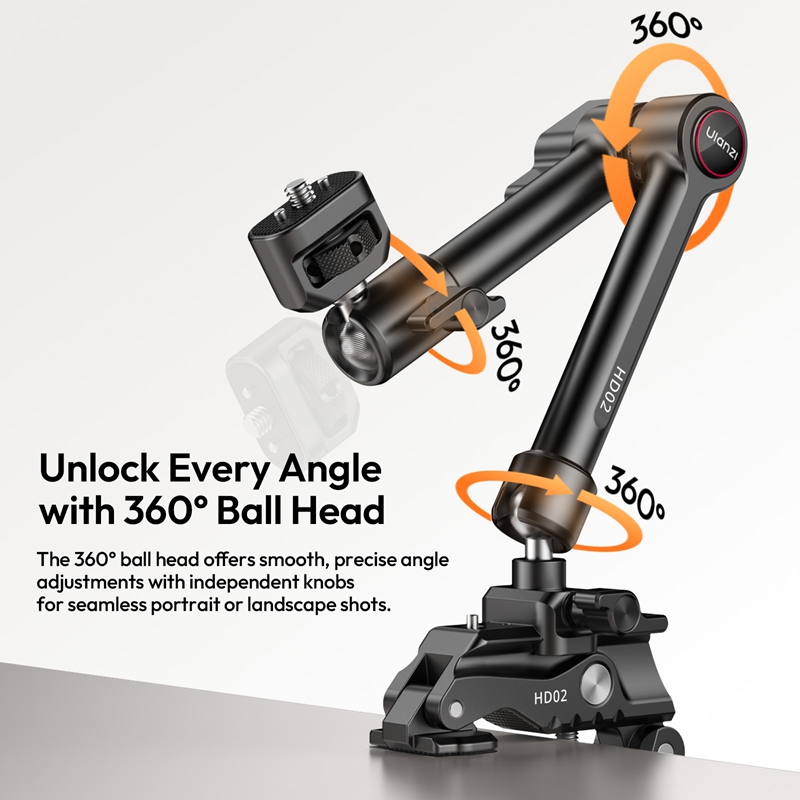 Ulanzi HD02 Magic Arm Kit 10 Z – Photography Video Lighting Kit With Adjustable Tripod Stand Bewertung und Preis