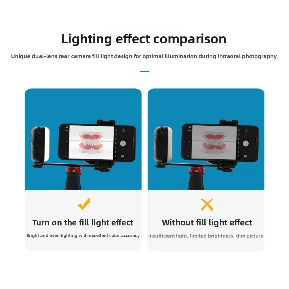 Licht für zahnärztliche Fotogr – Photography Lighting Handheld Bewertung und Preis