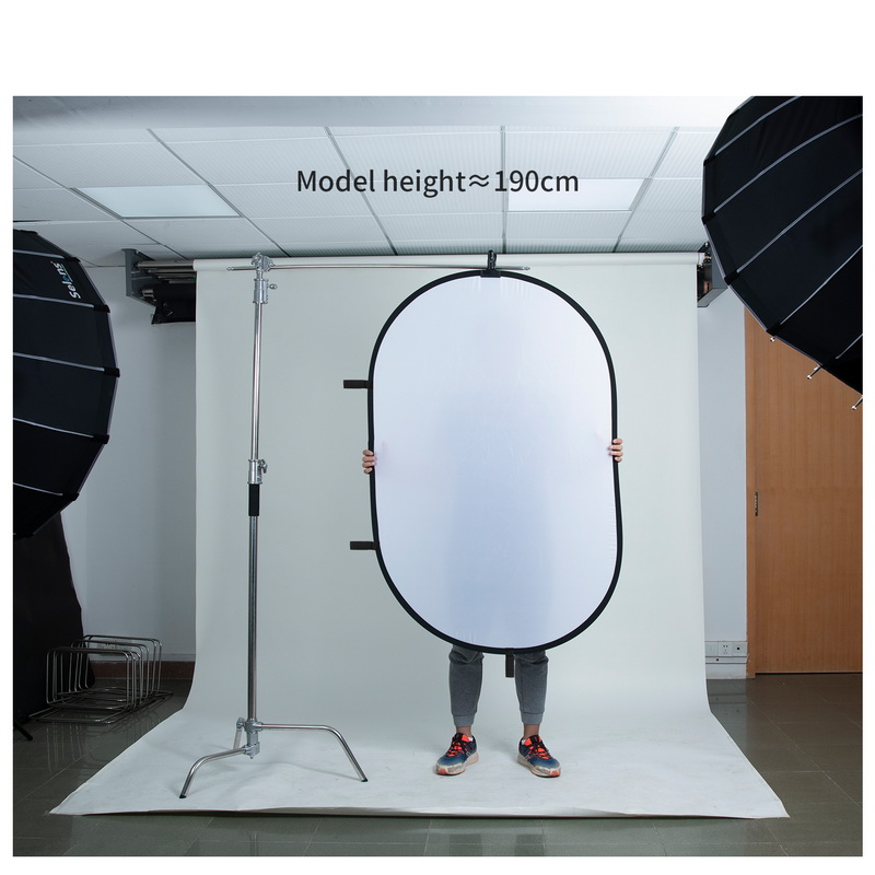100X150CM faltbare ovale Refle – Photography Lighting Board Bewertung und Preis