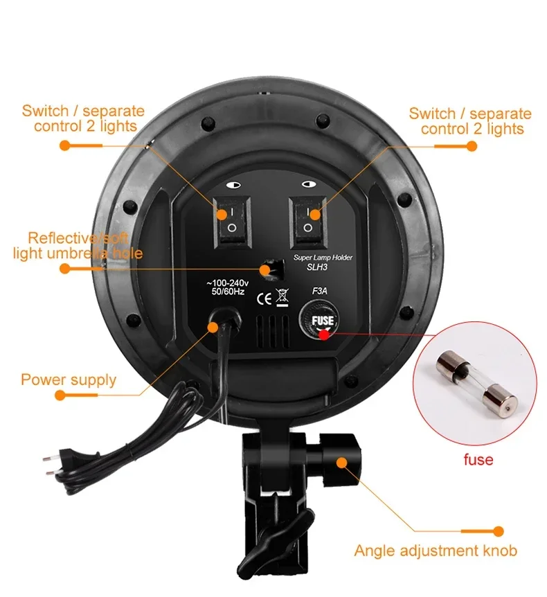 Fotostudio-Beleuchtungsset mit – Photography Lighting Portrait Bewertung und Preis