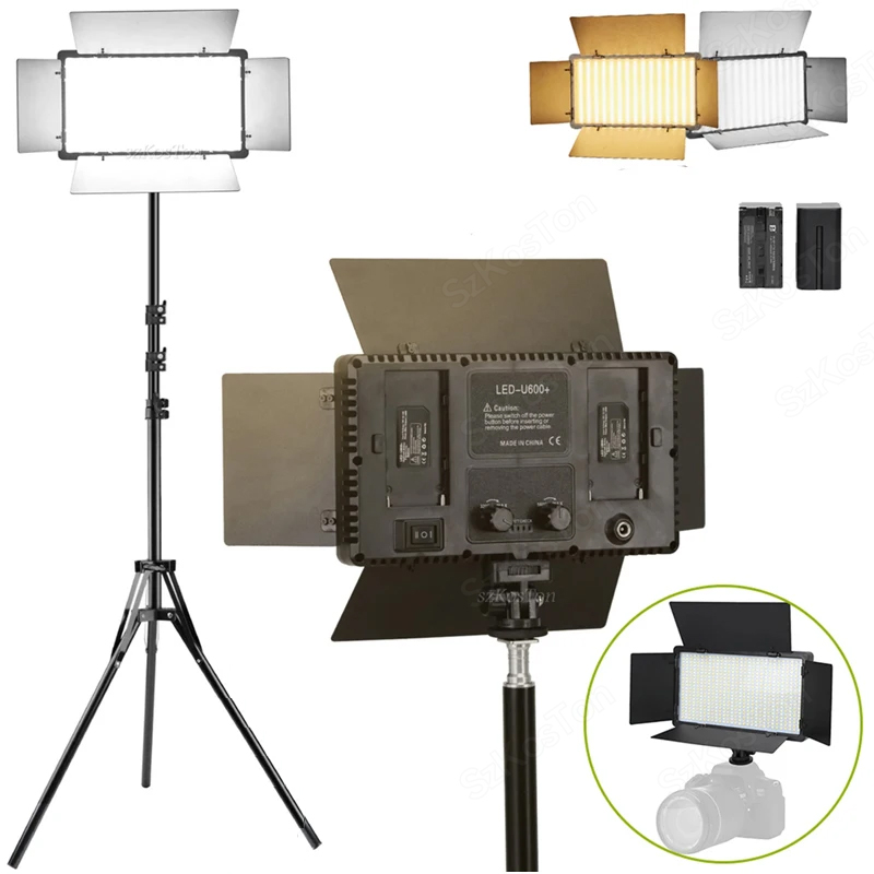U800 U600 LED Foto Studio Vide – Photography Lighting Board Bewertung und Preis
